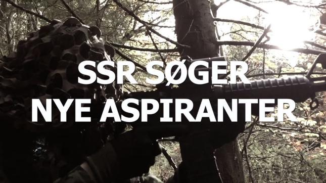 VIDEO: SSR søger Aspiranter. Klik på foto for at se VIDEO (åbner YouTube i nyt vindue)