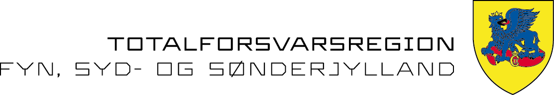 Logo Totalforsvarsregion Fyn, Syd- og Sønderjylland