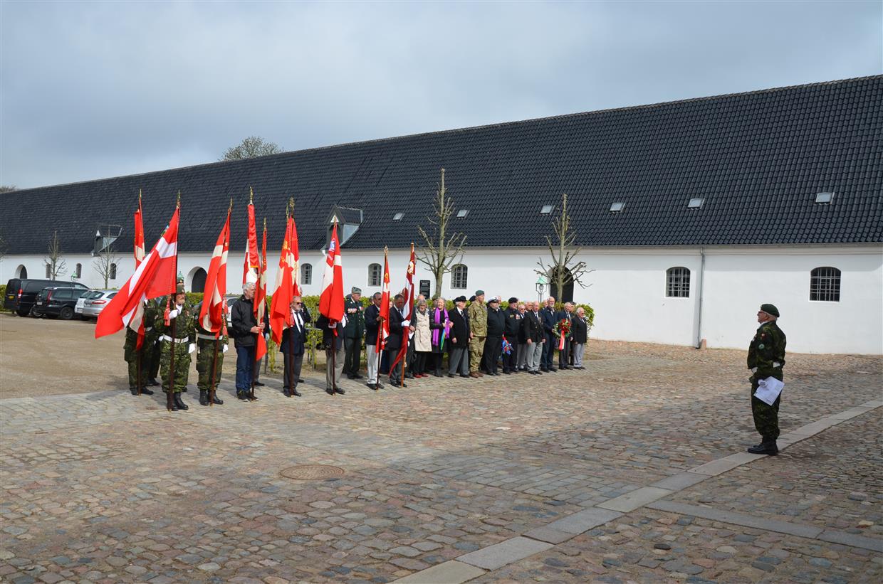 Fandkommando opstillet på Staldgården